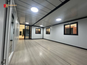 <span class=keywords><strong>Casa</strong></span> pequeña prefabricada movible más grande sobre ruedas casas de remolque de acero para apartamento hogar Bar Hotel Mall - Product Image 5