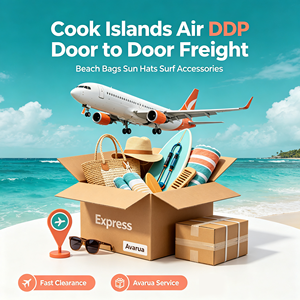 Transporte Aéreo DDP Puerta a Puerta a las Islas Cook, Bolsas de Playa, Sombreros para el Sol, Accesorios de Surf, Despacho Rápido, <span class=keywords><strong>Avarua</strong></span> - Product Image 1
