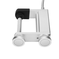 Lampe BBQ Type-C alimentée par batterie rechargeable, flexible, en métal, col de cygne, COB LED, base magnétique, pince à vis, charbon de bois, barbecue de camping