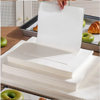 Papier sulfurisé double silicone de qualité alimentaire, résistant à la graisse, vente en gros usine