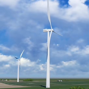 Turbina de viento práctica, viento económico de 3 palas y sistema híbrido solar, 500kw, 550kw turbina de viento - Product Image 4
