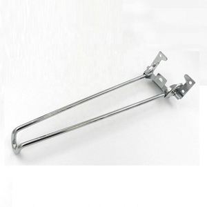 Wholesale <b>Foldable</b> Iron Hairpin Leg <b>Table</b> Furniture 15cm Length Heavy Duty Hospital Use Silver Finish - Product Image 4