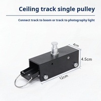 Système de rail d'éclairage de plafond en alliage d'aluminium JIXIO, kit de suspension de lumière aérienne réglable à pantographe, haute capacité de charge