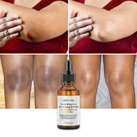 Sérum éclaircissant pour les genoux, les coudes et les articulations des doigts OEM ODM Dark Knuckle, à base de niacinamide et d'acide tranexamique, traitement éclaircissant pour le corps
