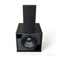 Subwoofer passif cardioïde professionnel VG-18S de 18 pouces, haut-parleur à source ponctuelle 3 voies pour système audio/vidéo, haut-parleur de sonorisation en ligne