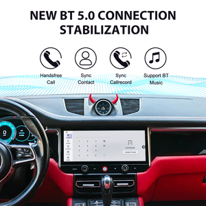 Radio Multimedia para Auto ZWNAV con Pantalla de 12.3 Pulgadas, Android 15, GPS, Navegación para Porsche Macan 2014-2017, WiFi, 4G, 8 Núcleos, Monitor, Reproductor de Auto - Product Image 4