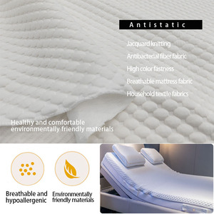 Tencel/폴리에스터 필링 방지 패브릭 매트리스 패브릭 매트리스 진드기 자카드 퀼트 침구 섬유 제조 업체 에어레이어 - Product Image 3