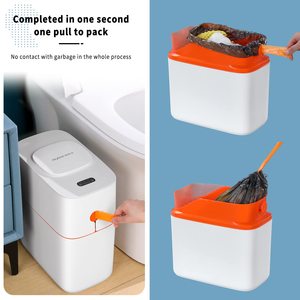 JOYBOS Thùng Rác Phòng Tắm Cảm Biến Chuyển Động Thùng Rác Tự Động Cho Nhà Bếp 15L Thùng Rác Thông Minh Không Thấm Nước Mỏng Bằng Nhựa - Product Image 4