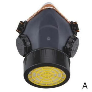 CITICITY Respirateur industriel chimique réutilisable avec double filtre, demi-masque de peinture, masque à gaz double - Product Image 4