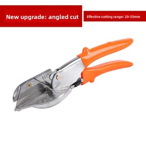Cisailles d'angle pour électriciens et charpentiers, coupe-cannelures, coupe-moulures, coupe-bordures à 45 degrés - Product Image 4