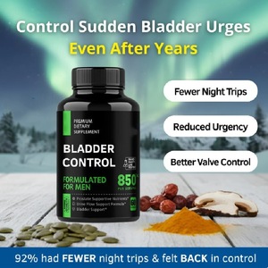 Fórmula para el Soporte de la Próstata y la Vejiga en Hombres, 850 mg, Probada por Terceros - Product Image 2