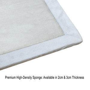 Alfombra <span class=keywords><strong>de</strong></span> Espuma Viscoelástica <span class=keywords><strong>de</strong></span> Terciopelo Coral <span class=keywords><strong>de</strong></span> Lujo, Ultra Suave y Gruesa, para Sala <span class=keywords><strong>de</strong></span> Estar y Dormitorio, Antideslizante y Lavable - Product Image 3