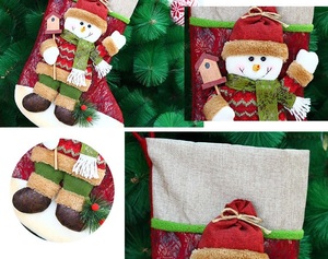 Chaussette de Noël SPR avec un joli motif de dessin animé Navidad, sac cadeau réutilisable pour la décoration des fêtes et pour les enfants et la <span class=keywords><strong>famille</strong></span> - Product Image 5