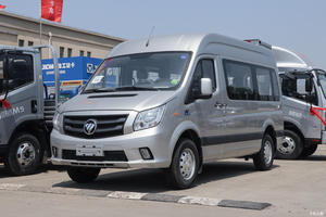 Trung Quốc Foton Toano Nhà Máy Giá New Xe Buýt Phẳng Mái Mini Xe Buýt Hàng Hóa Van 5-9 Ghế Diesel Nhiên Liệu Của Nhãn Hiệu Euro 2 R16 Lốp Xe Buýt Thành Phố - Product Image 5