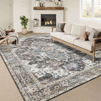 Tapis moderne en peluche épaisse, couleur unie, écologique, doux au toucher, adapté aux animaux domestiques, pour la cuisine, la salle à manger, la chambre à coucher