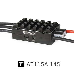 T-MOTOR à 115A 14S <span class=keywords><strong>pas</strong></span> <span class=keywords><strong>cher</strong></span> qualité haute Performance prise en charge 2S 3S batterie sans brosse aile fixe ESC - Product Image 3