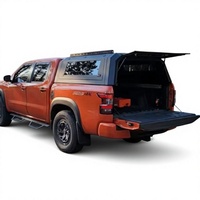 Toldo de Aluminio para Camioneta Nissan Frontier con Caja de 5 Pies (2022-2026), Bloqueable, Impermeable, con Luz de Freno LED, Carga de Techo de 350 kg