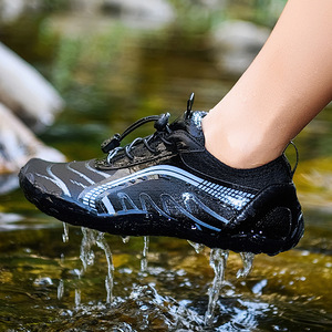 Chaussures d'eau en maille à séchage rapide avec semelle en caoutchouc unisexe pour l'été, la plage, la randonnée, le trekking, la pêche, la natation et le sport - Product Image 3
