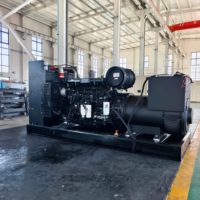 Générateur diesel silencieux 500 kVA 400 kW à démarrage automatique, châssis ouvert, moteur Weichai, ATS, 1800 tr/min, idéal pour l'exploitation sur site et dans les mines