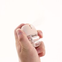 Flacon pulvérisateur de désinfectant pour les mains avec logo personnalisé, 30 ml, 50 ml, flacon pulvérisateur de parfum portable pour les voyages, flacon pulvérisateur pour désinfectant pour les mains