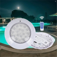 Lampu Kolam Renang Model Daun ABS dengan Peringkat IP68, Kontrol Warna RGB, Fluks Cahaya Tinggi 3600LM untuk Penggunaan Bawah Air Lanskap