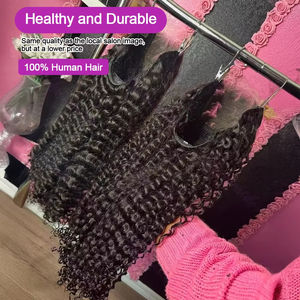 13X4 HD Full Front Glueless Water Wave Lace Wigs Raw Vietnamese Human <b>Hair</b> Double Weft Beauty Products for Women Donor One - Product Image 4