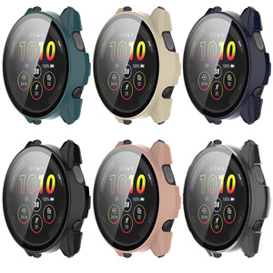 <span class=keywords><strong>IVANHOE</strong></span> Hard Edge Shell Glass Screen Protector <span class=keywords><strong>Film</strong></span> Smartwatch Case para Garmin Forerunner 165/Music Cover Smart Accessories - Product Image 2
