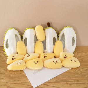 Peluche de Durián con Piezas Desmontables, Muñeco de Fruta de Simulación Creativa para Aliviar el Estrés y Regalo de Cumpleaños - Product Image 4