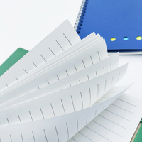 Logotipo personalizado Kraft precio barato encuadernación en espiral de negocios nota personalizada con enchufe de la pluma cuaderno para estudiantes fabricante