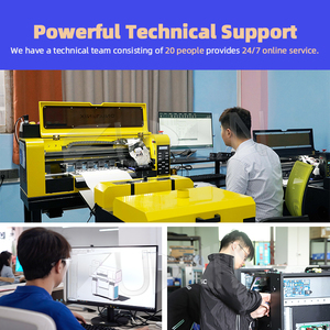 Chất lượng cao 1.9m nhiệt máy in truyền nhiệt với 2 i3200 đầu EPS tốt nhất thăng hoa máy in cho t Áo sơ mi - Product Image 6