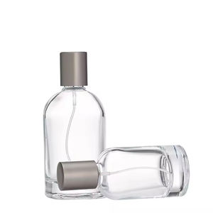 Botella de Perfume de Vidrio Vacía de Lujo Personalizable, Cuadrada o Redonda, para Cosméticos, con Elementos de Diseño - Product Image 4