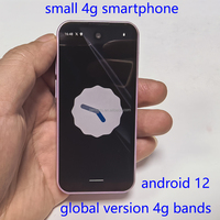 Téléphone Mini Android 4G Double SIM Prêt à Expédier, Débloqué, Version Globale, Compatible Tous Bandes