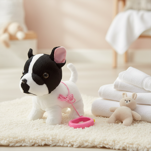 Realistic Electric Walking French Bulldog Plush Toy Smart Interactive Barking <strong>Puppy</strong> Stuffed Animal Electronic Dog Toy Kids Gift - Product Image 6