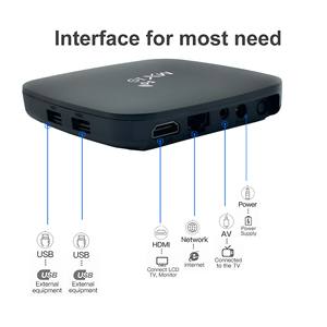 Lecteur multimédia en continu 4K intelligent avancé à double bande WiFi 5G BT Quad-Core Android TV Box pour le divertissement à domicile - Product Image 4