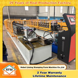 Hebei liming เครื่องม้วนขึ้นรูปโอเมก้าโปรไฟล์ C U Channel Truss furring โลหะ C profile เครื่องโค้ง - Product Image 3