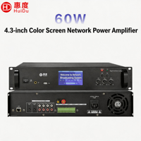 Amplificador de Potencia de Audio en Red Serie IP-DX, Amplificador Digital DSP de 60W 100V, Sistema de Sonido PA, Amplificador para Escuelas, Oficinas y Edificios