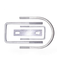 DIN3570 Différentes tailles personnalisées Connecteur de tuyauterie pris en charge Croix Double collier de serrage en forme de U Boulons en U