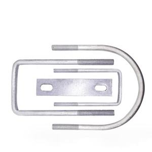 DIN3570 Personalizado varios tamaños Conector de tubería compatible Cruz Doble abrazadera de tubería en forma de <span class=keywords><strong>U</strong></span> Pernos en <span class=keywords><strong>U</strong></span> - Product Image 2