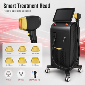 Appareil professionnel d'épilation au laser à 3 longueurs d'onde 755nm 808nm 1064nm, outil de traitement de la peau au laser diode - Product Image 2