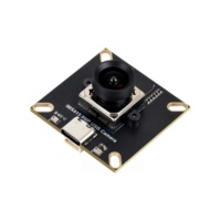 Caméra USB IMX415 8MP avec autofocus 4K 93.5 °   Double micro grand angle USB-C MJPG UVC pour Raspberry Pi Jetson AI Vision