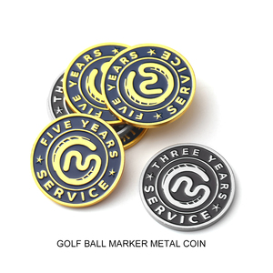 Cá Nhân Hoá Tùy Chỉnh Kim Loại Mềm Men Golf Bóng Đánh Dấu Sản Xuất Đồng Xu Từ Bóng Đánh Dấu Golf Phụ Kiện Hat <span class=keywords><strong>Clip</strong></span> - Product Image 3