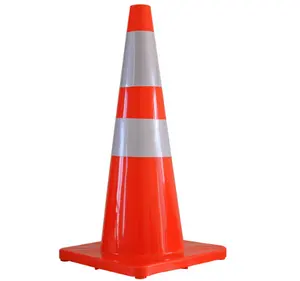Flexible PVC Road Traffic Cone Safety Cone