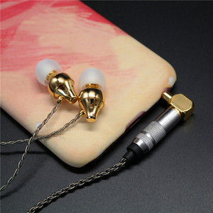 Yellowbird In Ear Wired Earphones 32 Ohm 20Hz 20kHz Gold Plated Cable <b>Titanium</b> Gray Silver <b>Wire</b> Music Headphones - Product Image 5