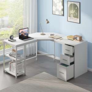 <span class=keywords><strong>Bureau</strong></span> <span class=keywords><strong>d</strong></span>'<span class=keywords><strong>angle</strong></span> moderne en chêne <span class=keywords><strong>blanc</strong></span> Tiroirs en bois de haute qualité Nouveau mobilier de <span class=keywords><strong>bureau</strong></span> pour villa <span class=keywords><strong>Bureau</strong></span> de table ordinateur poste de travail - Product Image 4