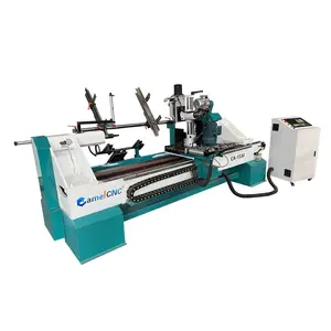 Heavy Automatic 4 axis Cnc Wood Turning Carving Twisting Milling Planing Sanding Lathe Machine CA-1530 For Sofa Table Chair Legs