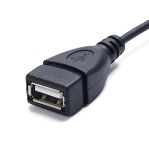 Pvc Đen <span class=keywords><strong>USB</strong></span> 2.0 Nam Để Dual Nữ Y Splitter Cable Cho Máy In Máy Quét Máy Chiếu Máy Ảnh Microphone Xe Loa Máy Tính - Product Image 4