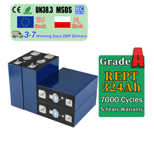แบตเตอรี่ลิเธียมไอรอนฟอสเฟต (LiFePO4) ทรงปริซึม EU Stock High Capacity REPT 3.2V 324Ah 7000 รอบการใช้งาน สำหรับระบบกักเก็บพลังงาน (ESS) ที่ใช้ในที่อยู่อาศัย - Product Image 1