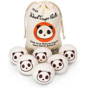 Boules de séchage 100 % laine de Nouvelle-Zélande, taille 6-10 cm, couleur et logo personnalisables, prise en charge OEM/ODM, utilisation thermique pour sèche-linge - Product Image 3