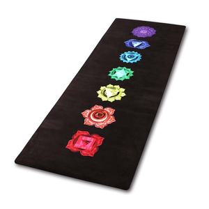 Tapetes de Yoga y Pilates de Goma Personalizados al por Mayor, Diseño de Marca OEM, para Niños, Gamuza + Goma Natural, 1 mm de Grosor, 120x60 cm, Tamaños Personalizados - Product Image 1
