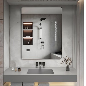 Gương khung nhôm không thấm nước với các góc tròn-Dành cho doanh nghiệp nhỏ/không gian bán lẻ (dịch vụ OEM) - Product Image 2